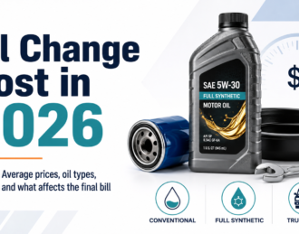 oil change costs 2026