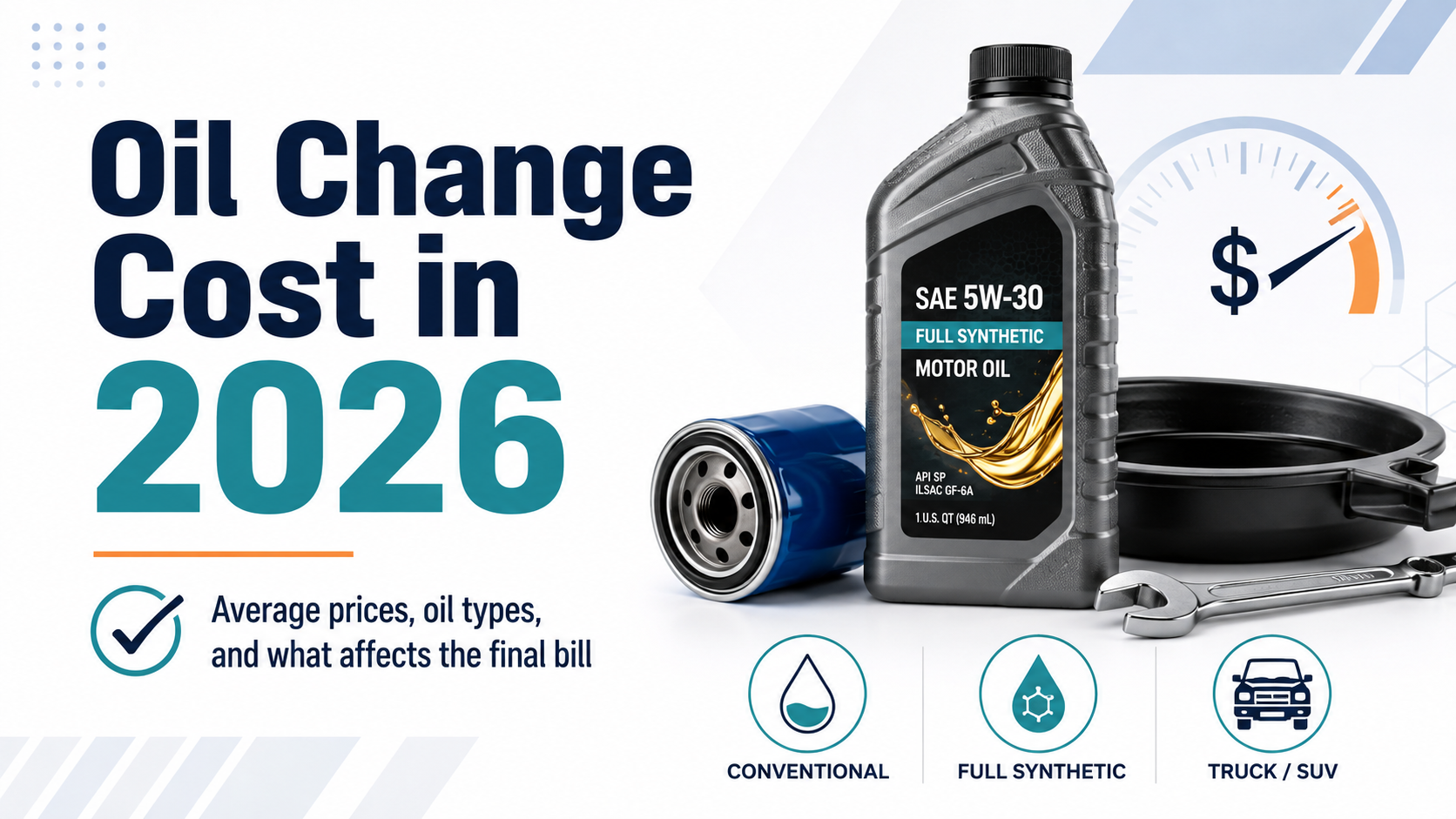 oil change costs 2026
